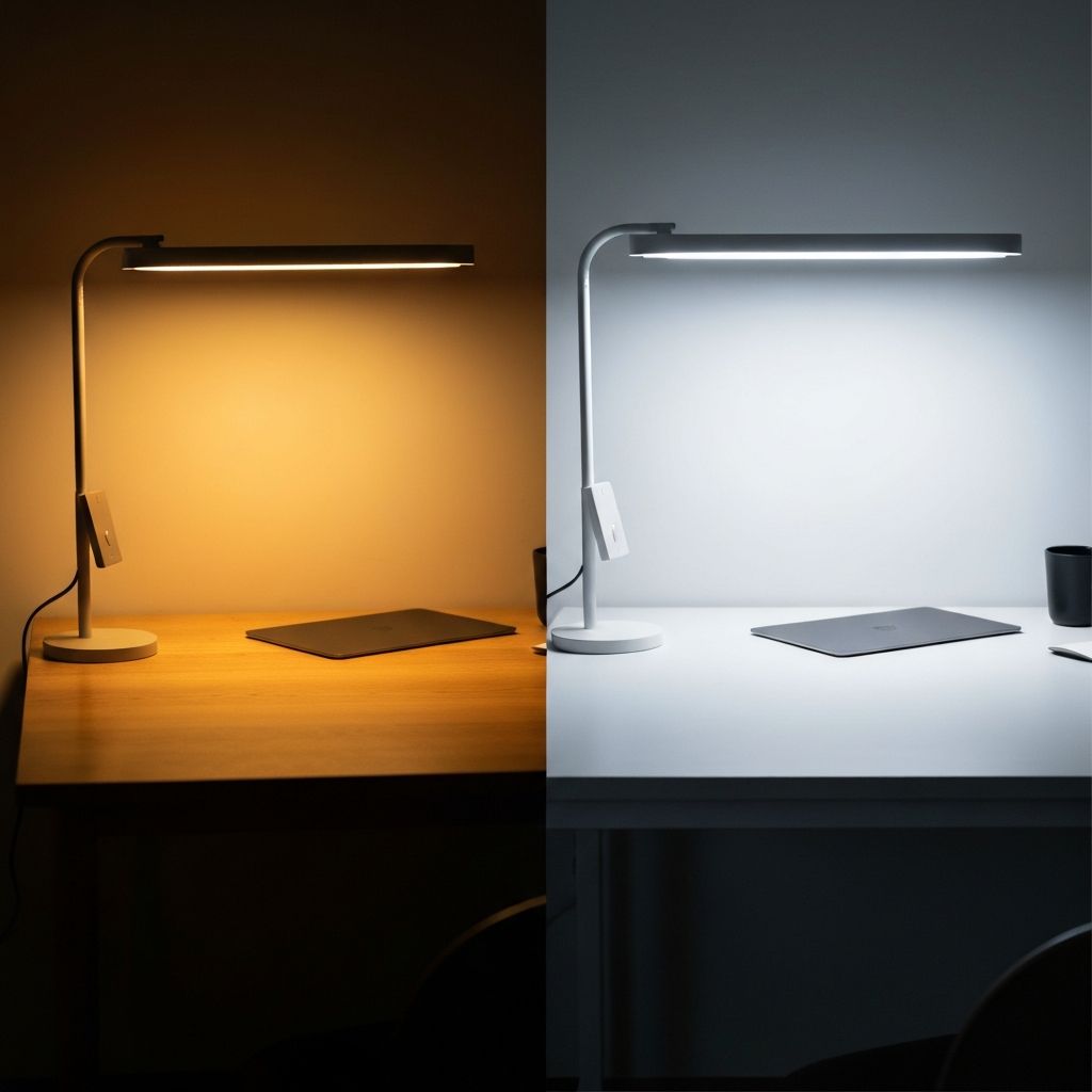 Warm vs. Cool Light: Which Color Temperature Boosts Your Focus?